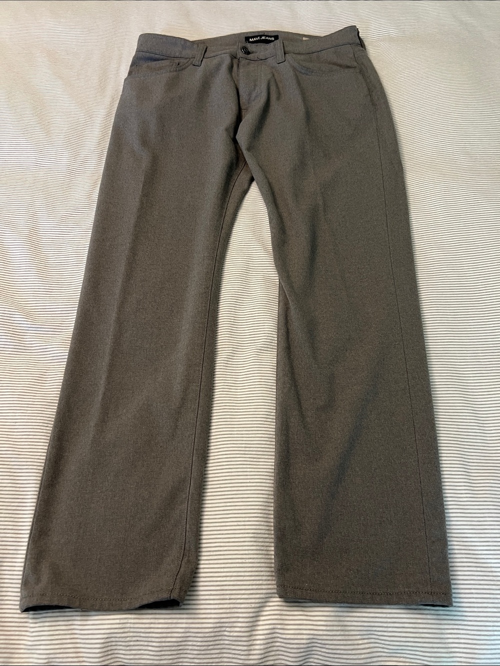 Mavi Men's tan/ Gray jeans - Straight Leg